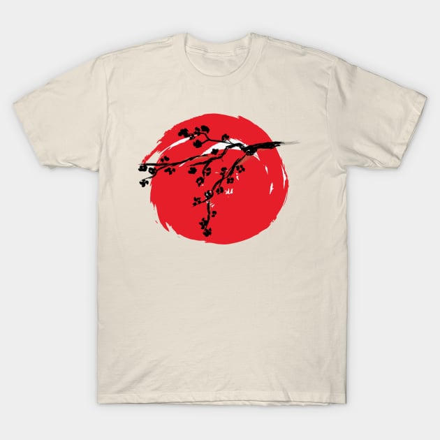 JAPAN TREE SAKURA T-Shirt by imshinji